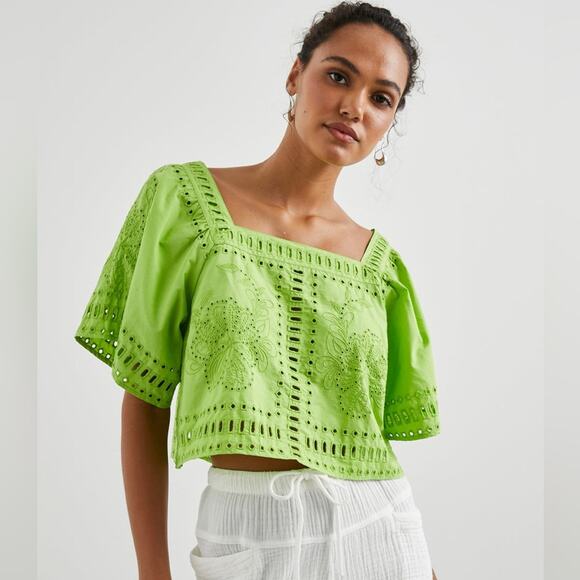 Rails Laine Top Island Green XL - Picture 1 of 8